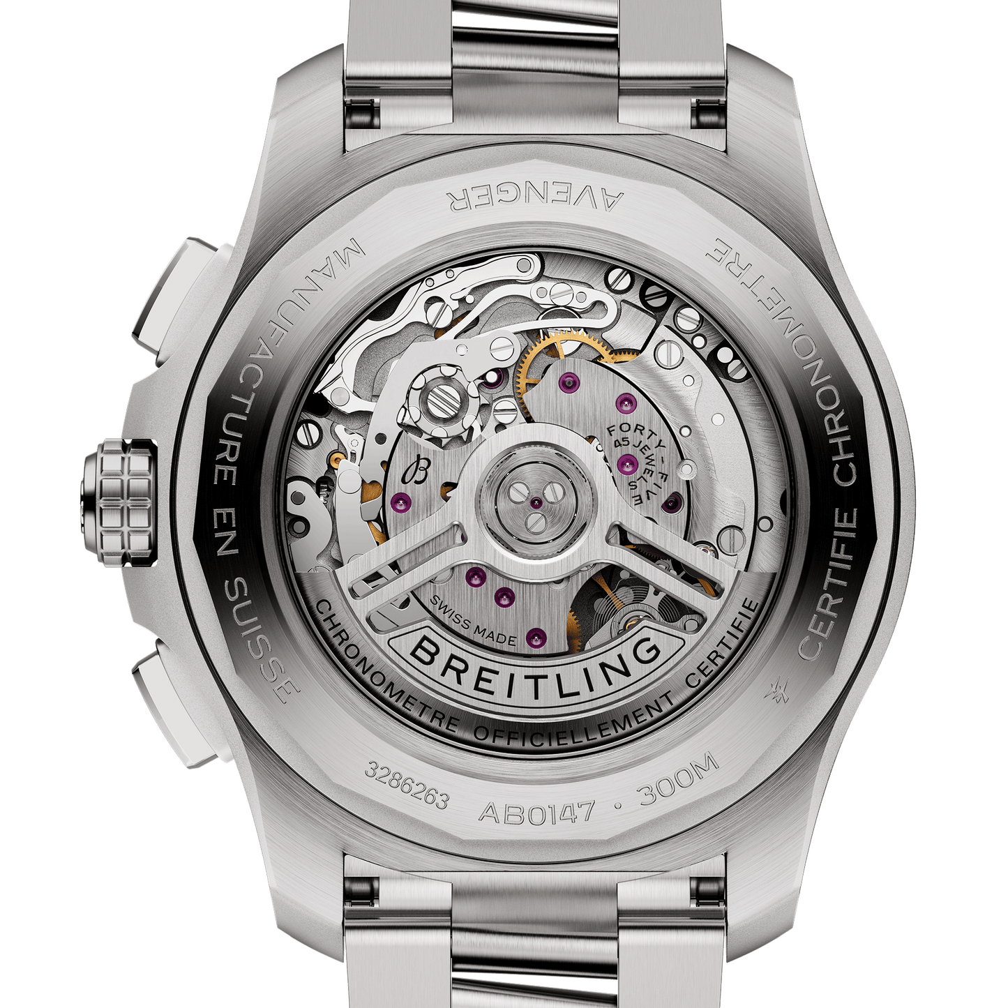 Montre Breitling Avenger B01 Chronograph automatique cadran sable