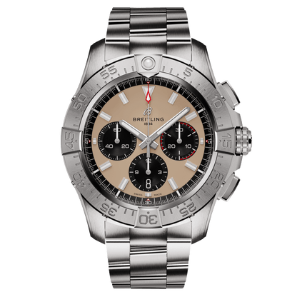 Montre Breitling Avenger B01 Chronograph automatique cadran sable