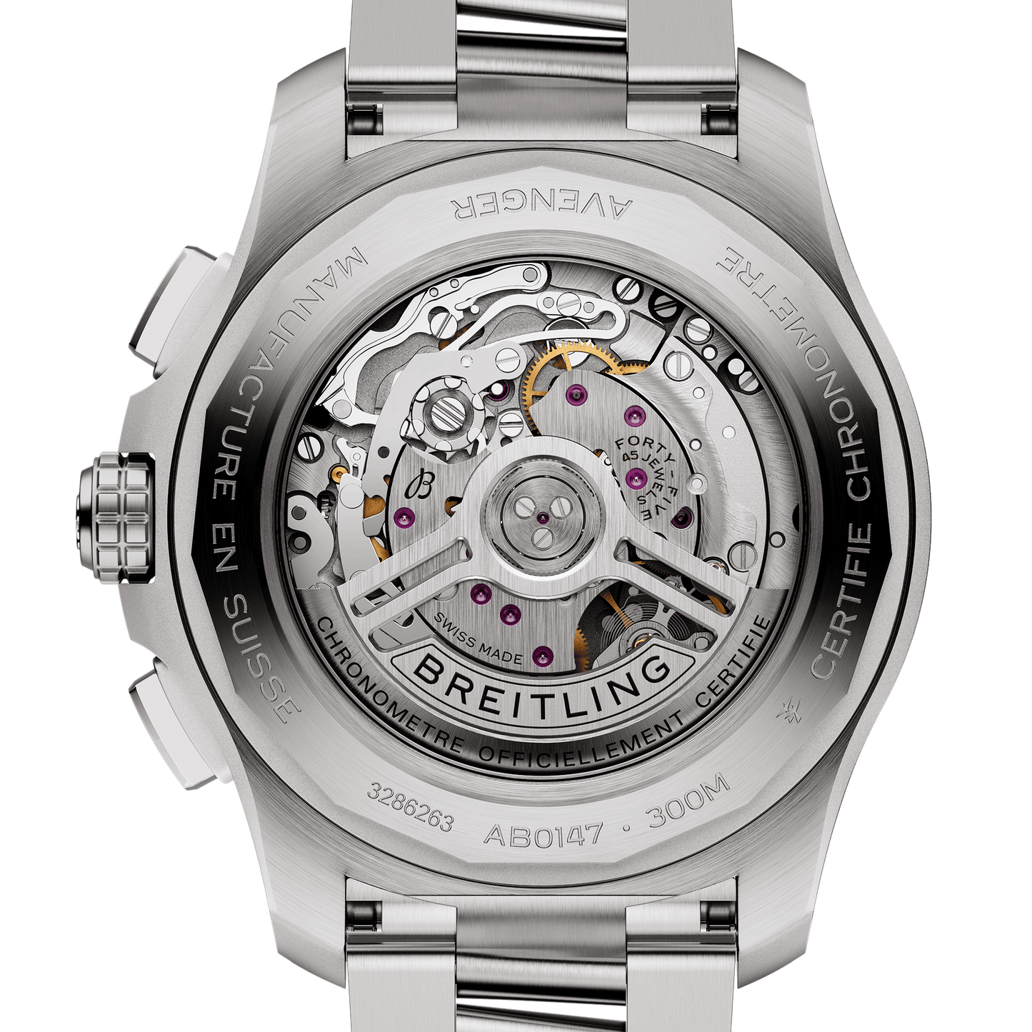 Montre Breitling Avenger B01 Chronograph automatique cadran vert