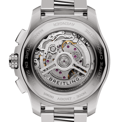 Montre Breitling Avenger B01 Chronograph automatique cadran vert