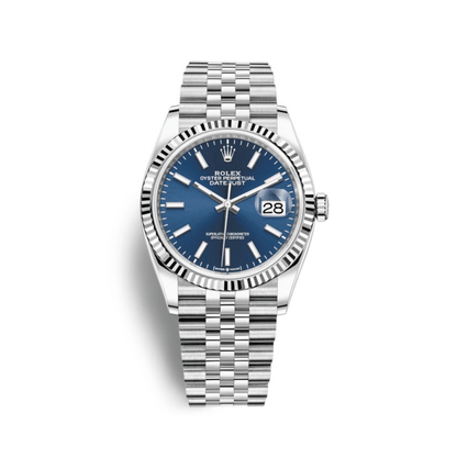 Montre homme - Date Just 41 Bleu