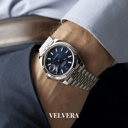 Montre homme - Date Just 41 Bleu