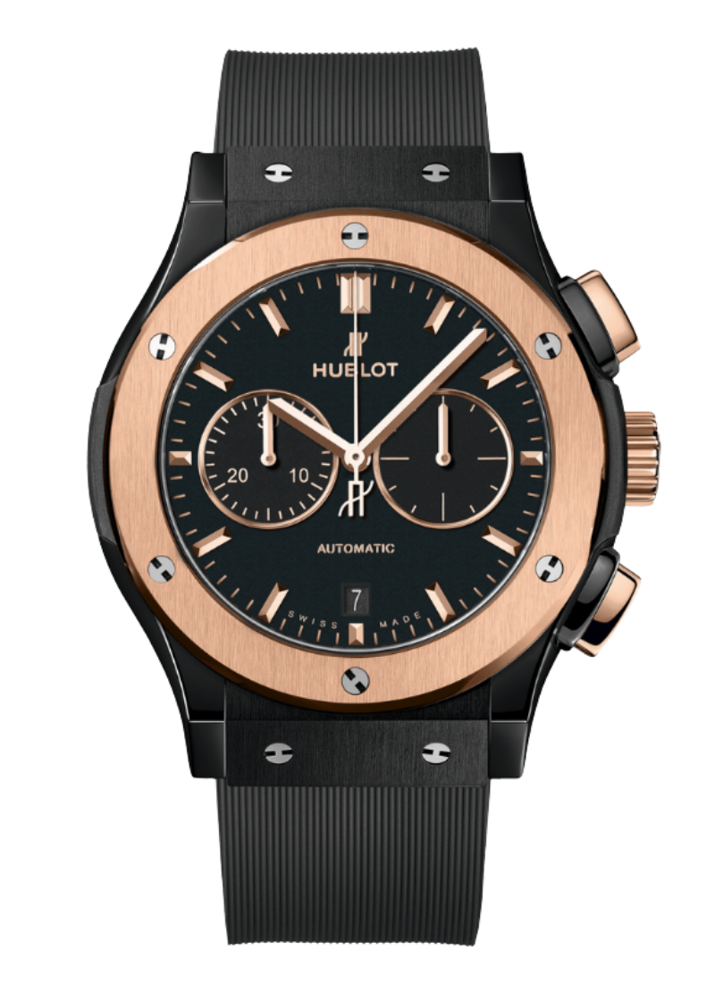 CHRONOGRAPH CERAMIC KING GOLD