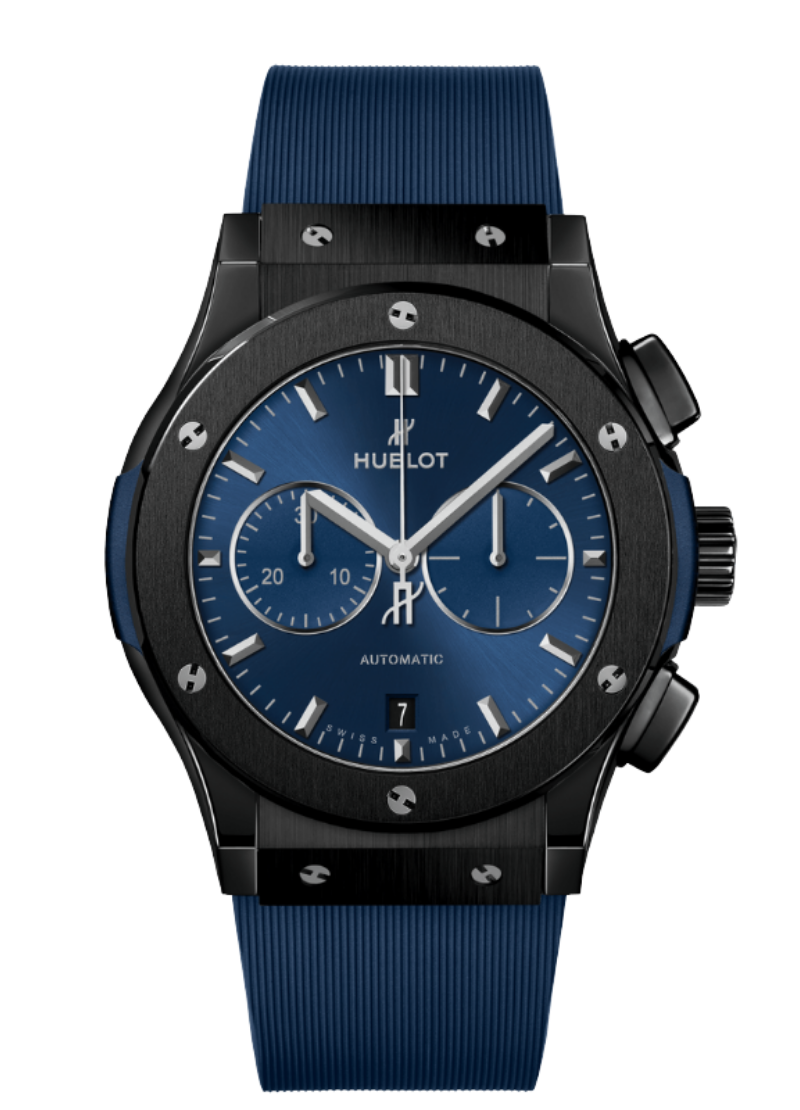 CERAMIC BLUE CHRONOGRAPH